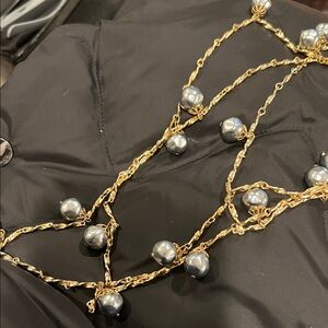 Elegant Gold and Silver Necklace